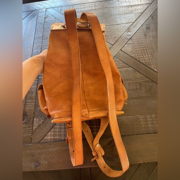 Mexican Leather Backpack - Picture 6 of 6